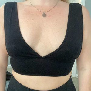 Black Bralette Top